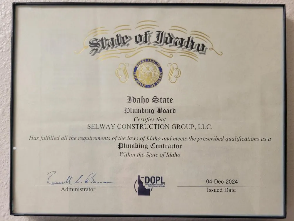 Slide of Selway Construction Group