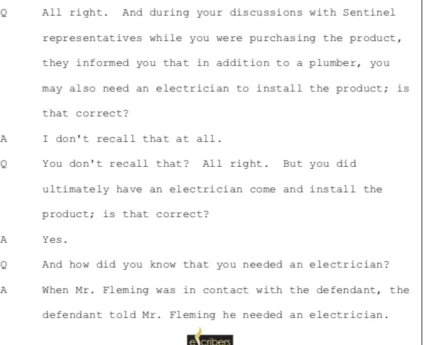 Slide of Sentinel HydroSolutions