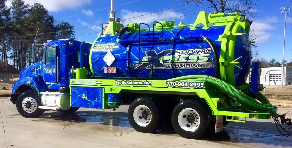 Slide of Septic Express