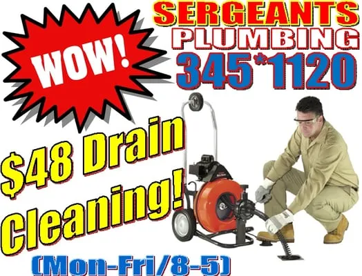 Sergeants Plumbing Logo