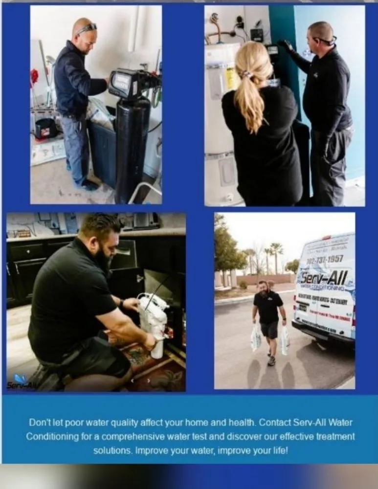 Slide of Serv-All Water Conditioning