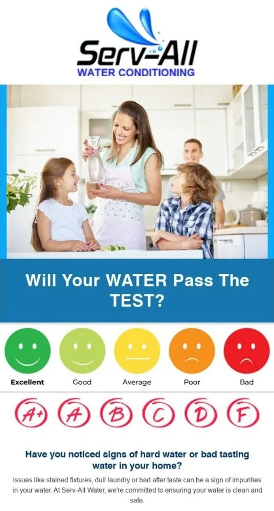 Slide of Serv-All Water Conditioning