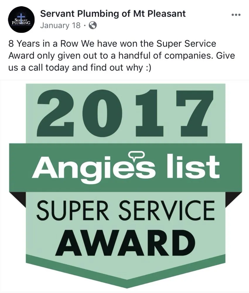 Expert water heater service service in Mount Pleasant, SC - Servant Plumbing