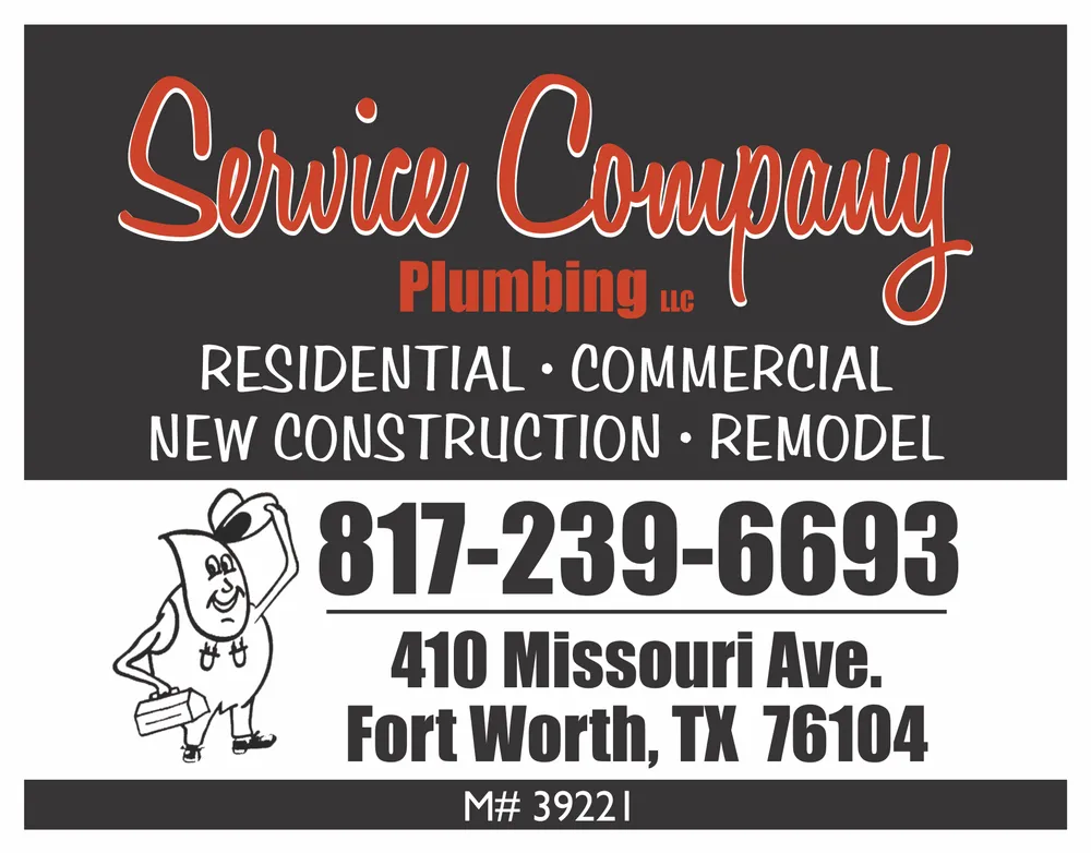 Slide of Service Company Plumbing