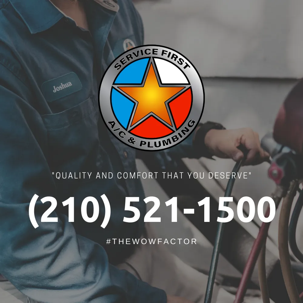 Slide of Service First AC and Heating