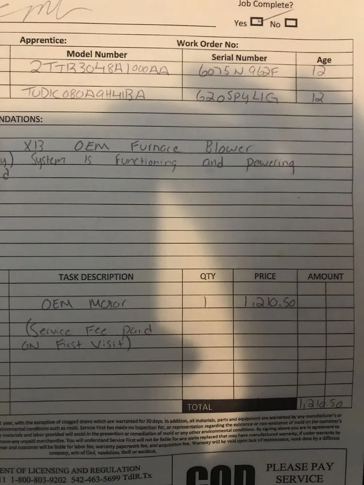 Professional pipe repair in San Antonio, TX by Service First AC and Heating