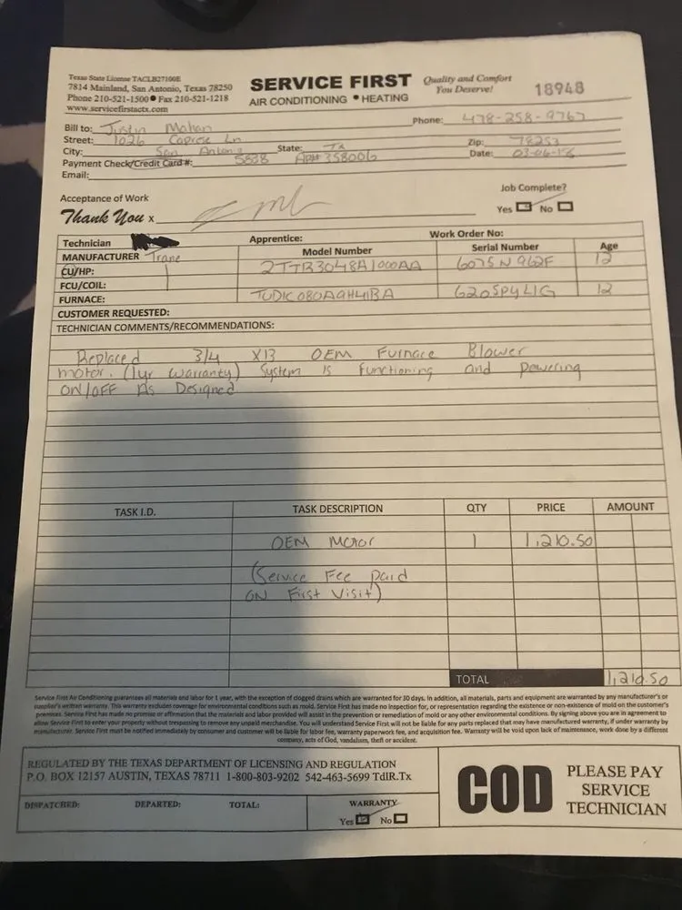 Affordable leak detection in San Antonio, TX by Service First AC and Heating