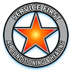 Slide of Service First AC and Heating