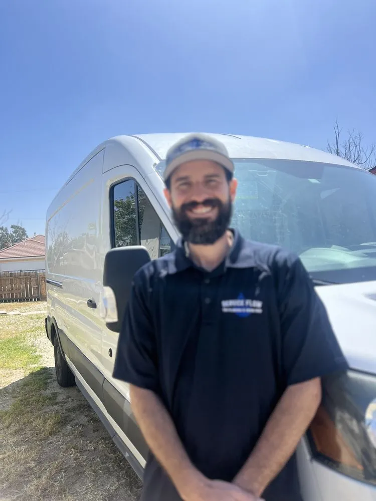 Slide of Service Flow Plumbing