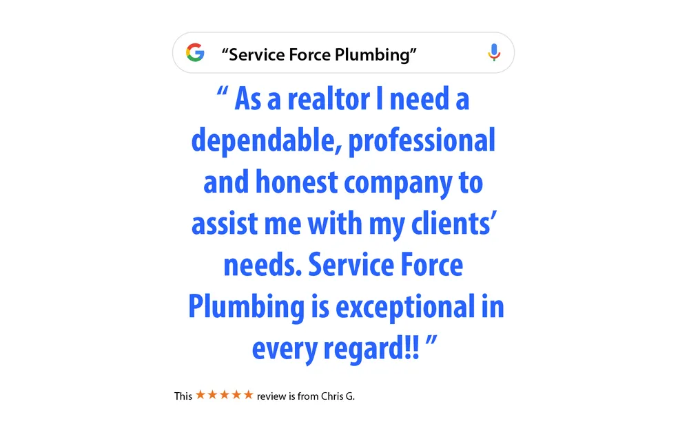 Professional drain cleaning service in Silver Spring, MD - Service Force Plumbing
