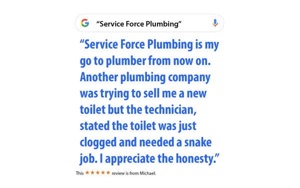 Service Force Plumbing Logo