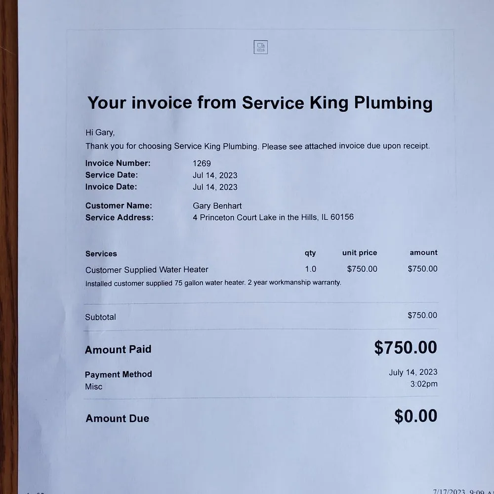 Expert drain cleaning service in Lake In The Hills, IL - Service King Plumbing, Heating, Cooling & Electric