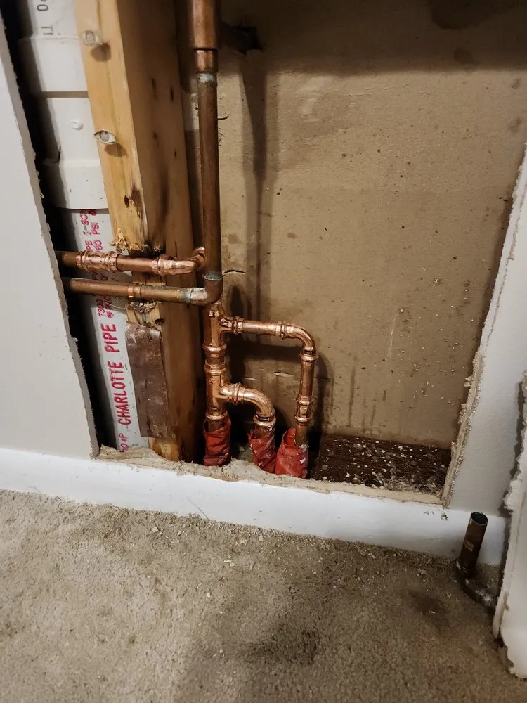 Slide of Service Plumbing