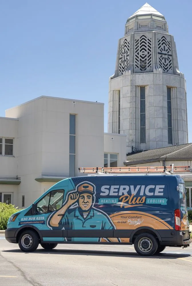 Emergency water heater service in St. Charles, IL by Service Plus Heating & Cooling