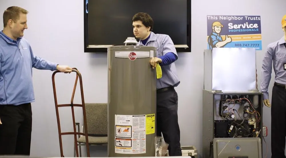 Slide of Service Professionals