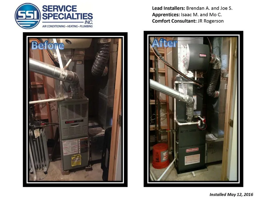 Slide of Service Specialties