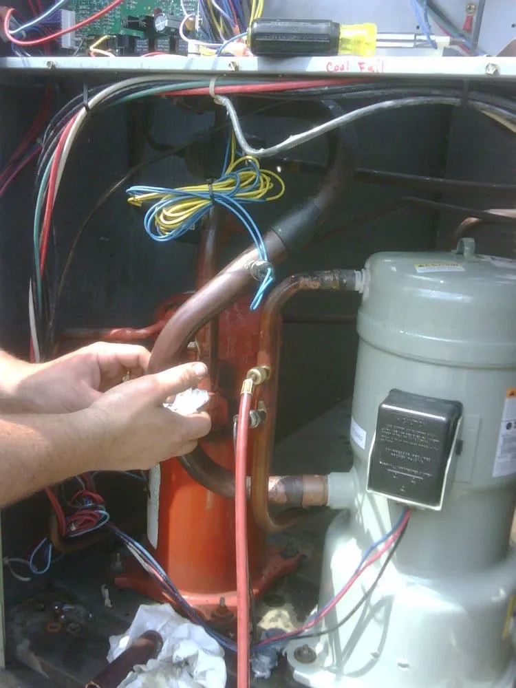 Slide of Service Works Mechanical