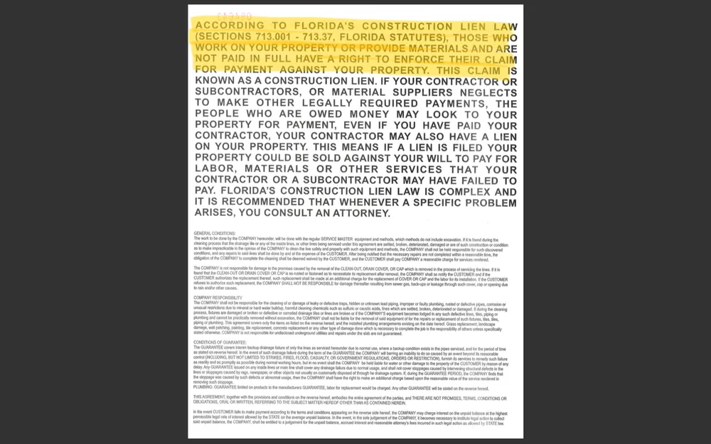 Slide of Servicemaster Plumbing Services