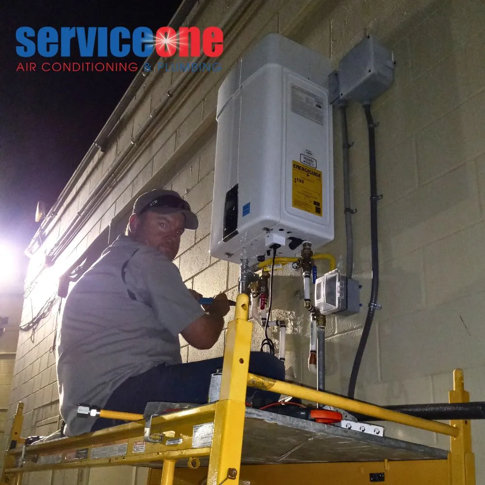 Slide of ServiceOne Air Conditioning