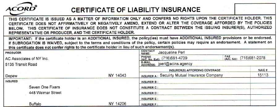 Slide of Seven One Fixers