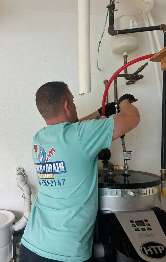 Slide of Sewer & Drain Champion