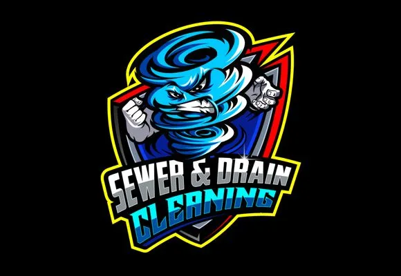 Sewer and Drain Cleaning Logo
