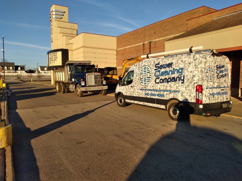 Slide of Sewer Cleaning Company