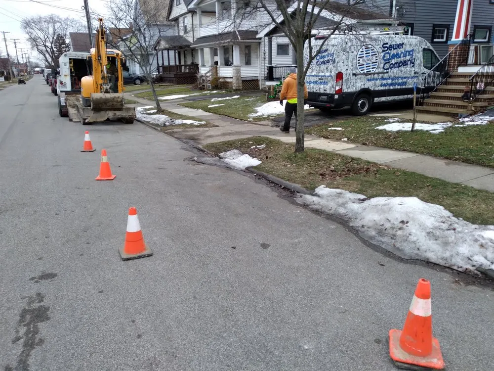 Slide of Sewer Cleaning Company