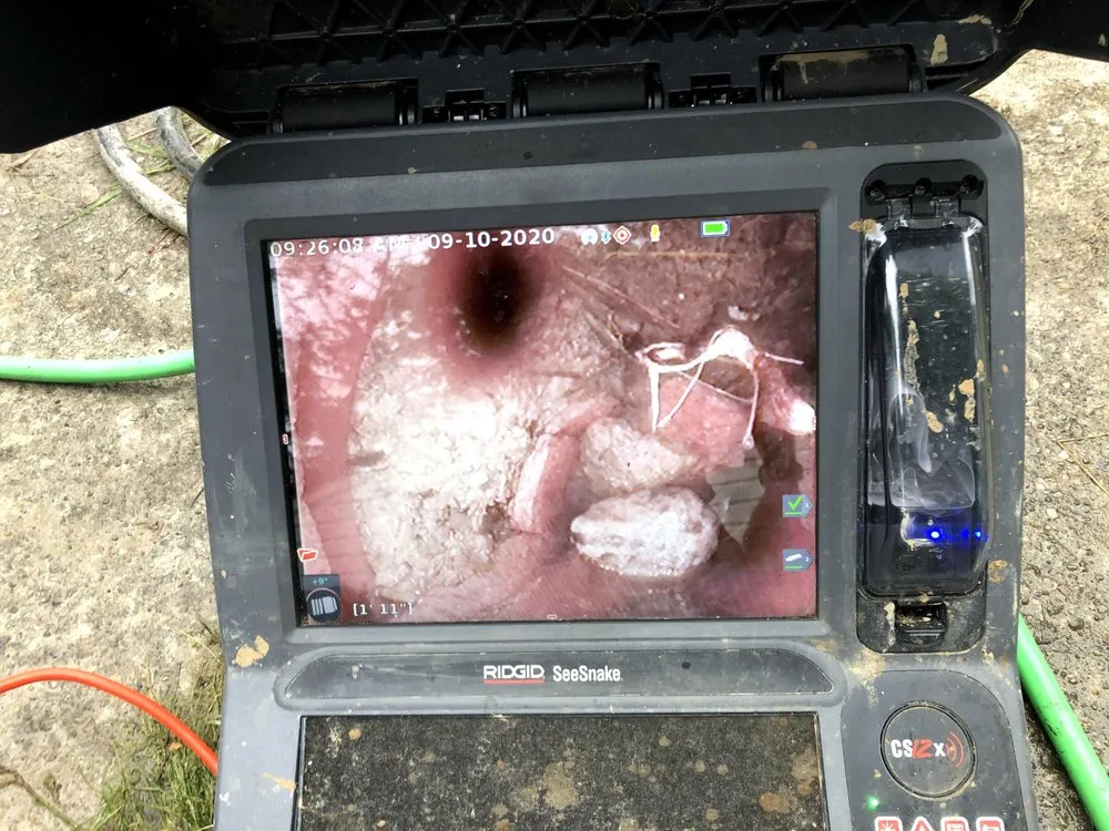 Slide of Sewer Cleaning Company