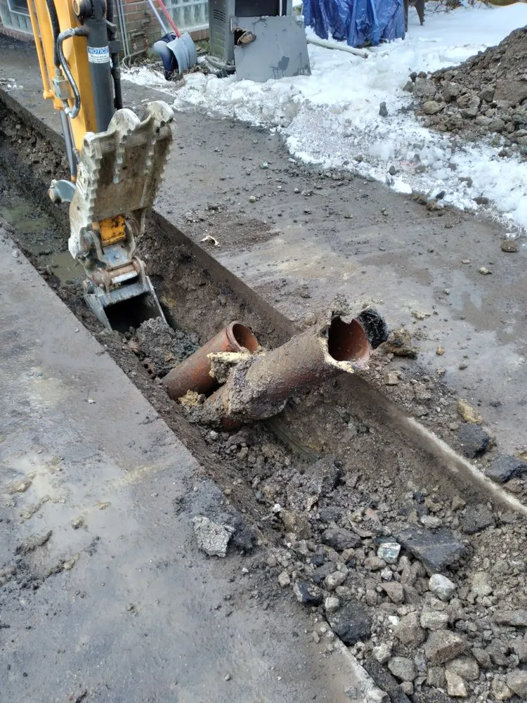 Slide of Sewer Cleaning Company