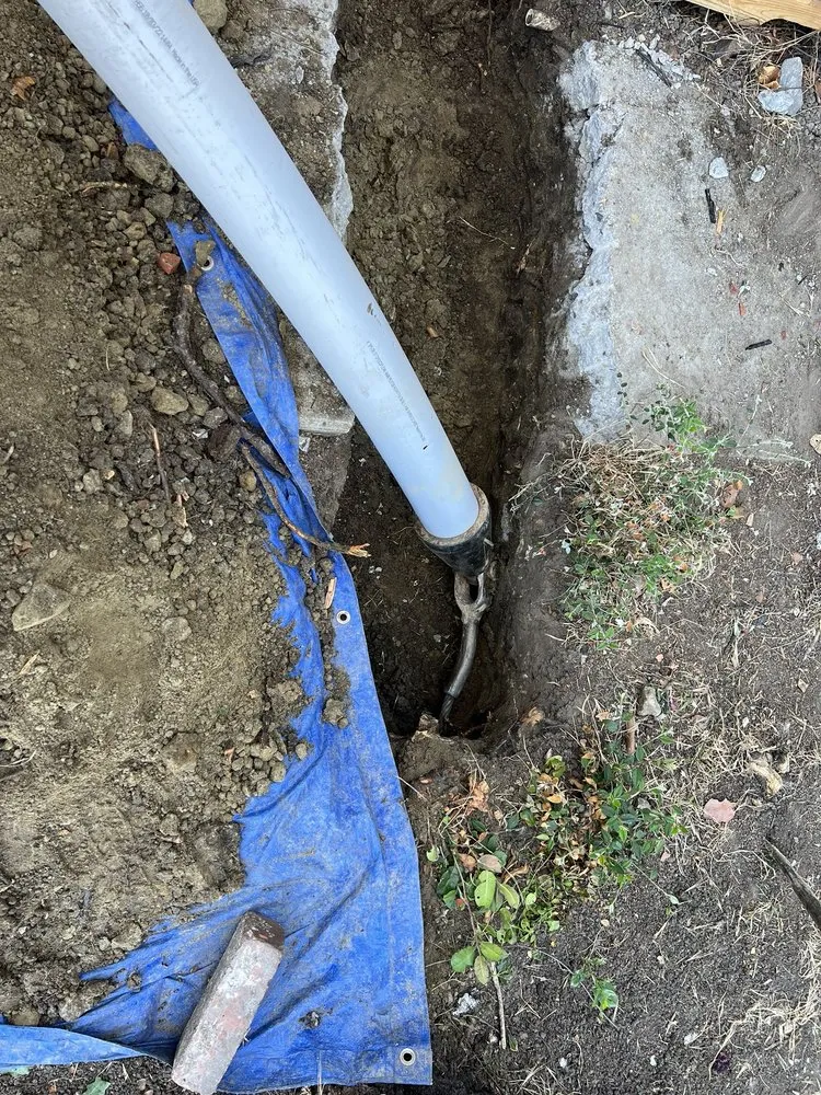 Slide of Sewer Connection
