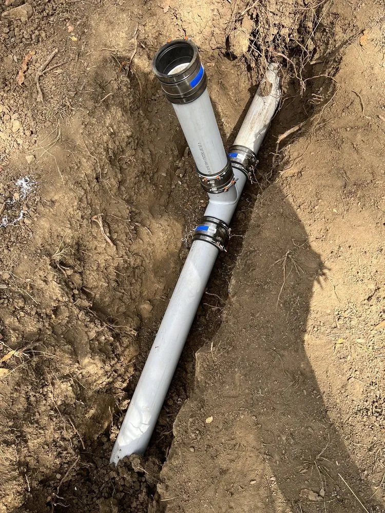 Slide of Sewer Connection