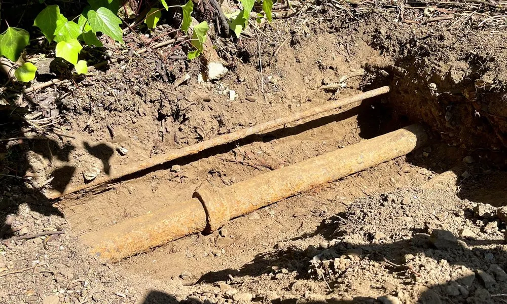 Slide of Sewer Connection