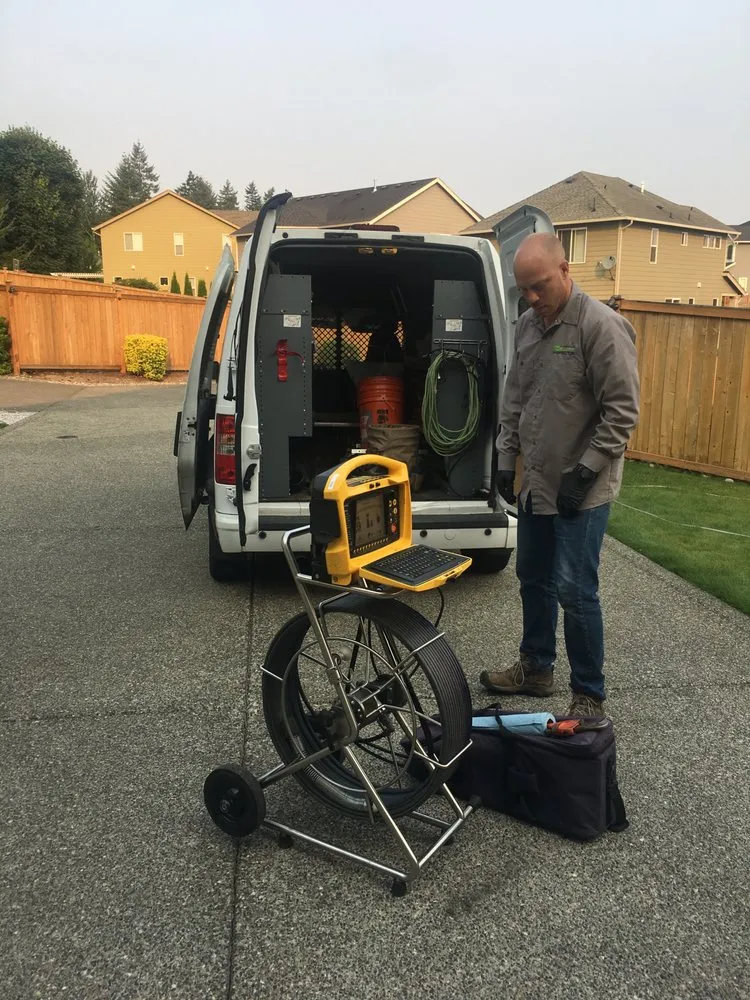 Slide of Sewer Inspector