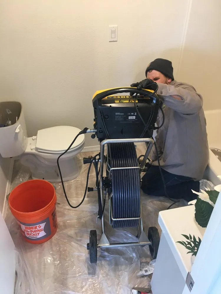 Slide of Sewer Inspector