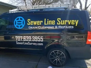 Slide of Sewer Line Survey