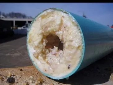 Slide of Sewer Line Survey