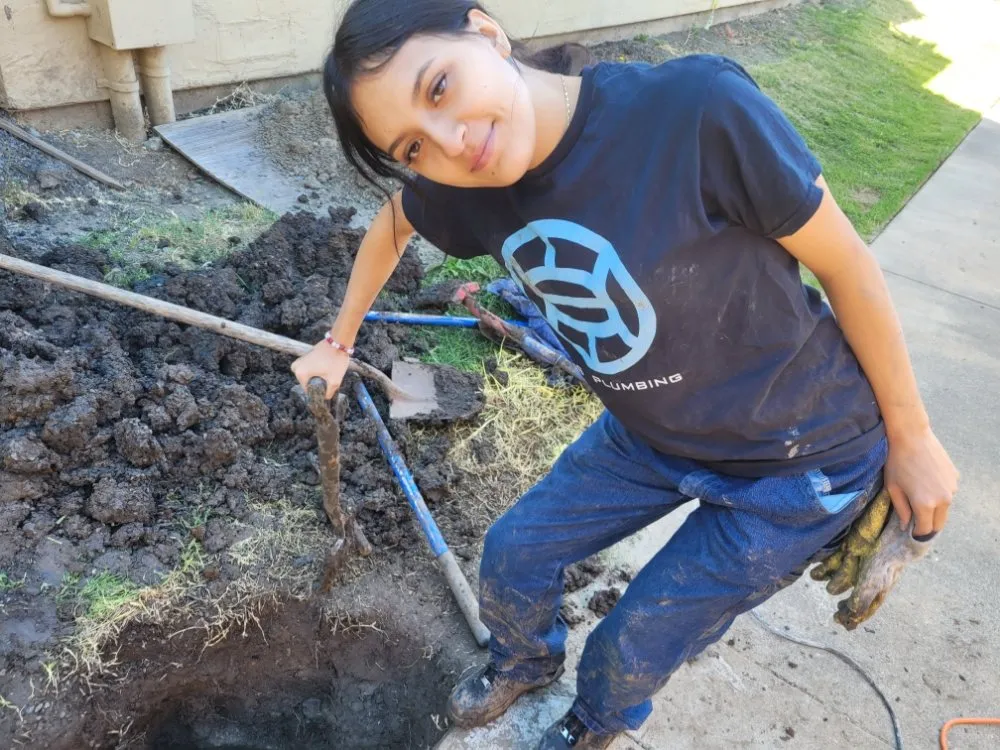 Slide of Sewer Line Survey