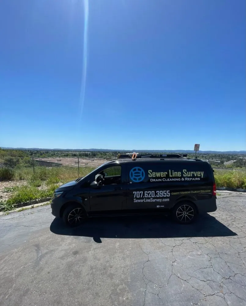 Slide of Sewer Line Survey