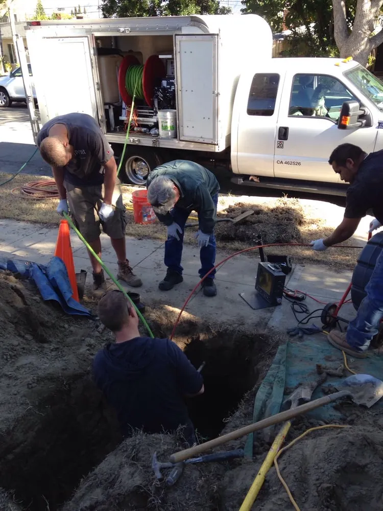 Slide of Sewer Line Video Inspection Company