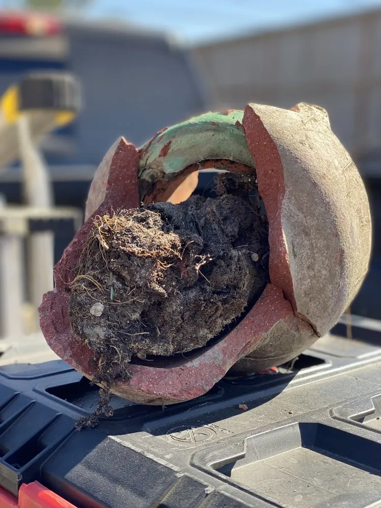 Slide of Sewer Pipe Pros