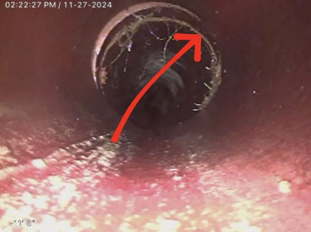 Slide of Sewer Pipe Pros