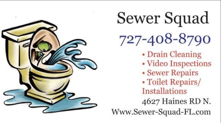Expert drain cleaning service in St. Petersburg, FL - Sewer Squad