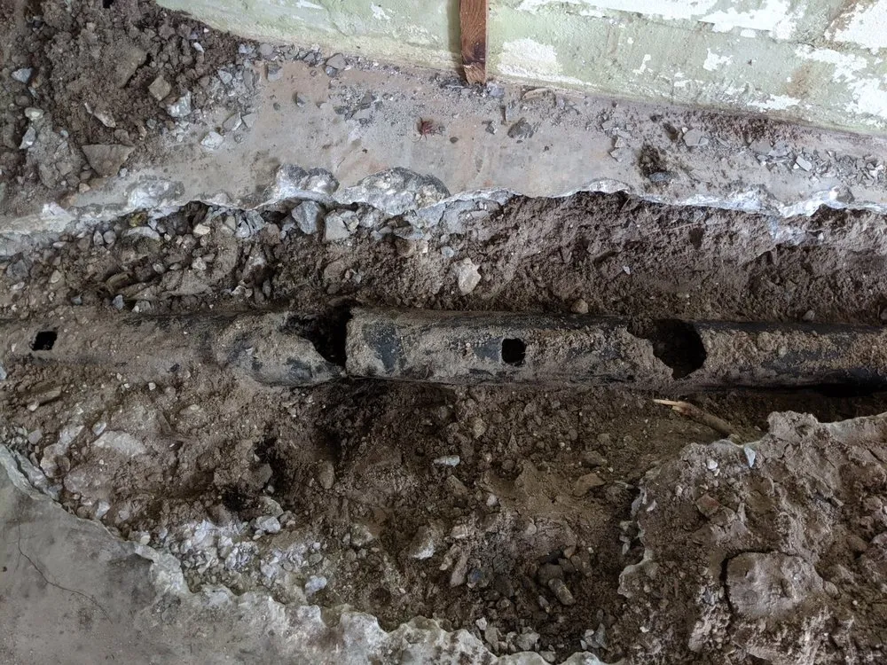 Slide of Sewer Studs