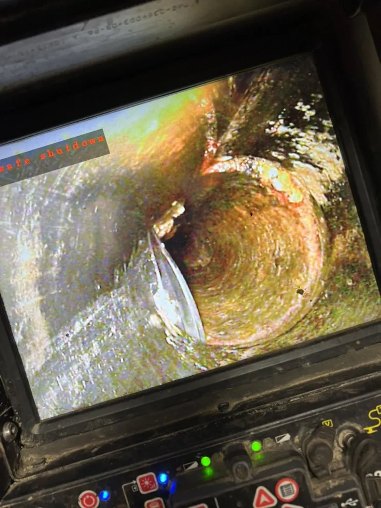 Slide of Sewer Tech Plumbing