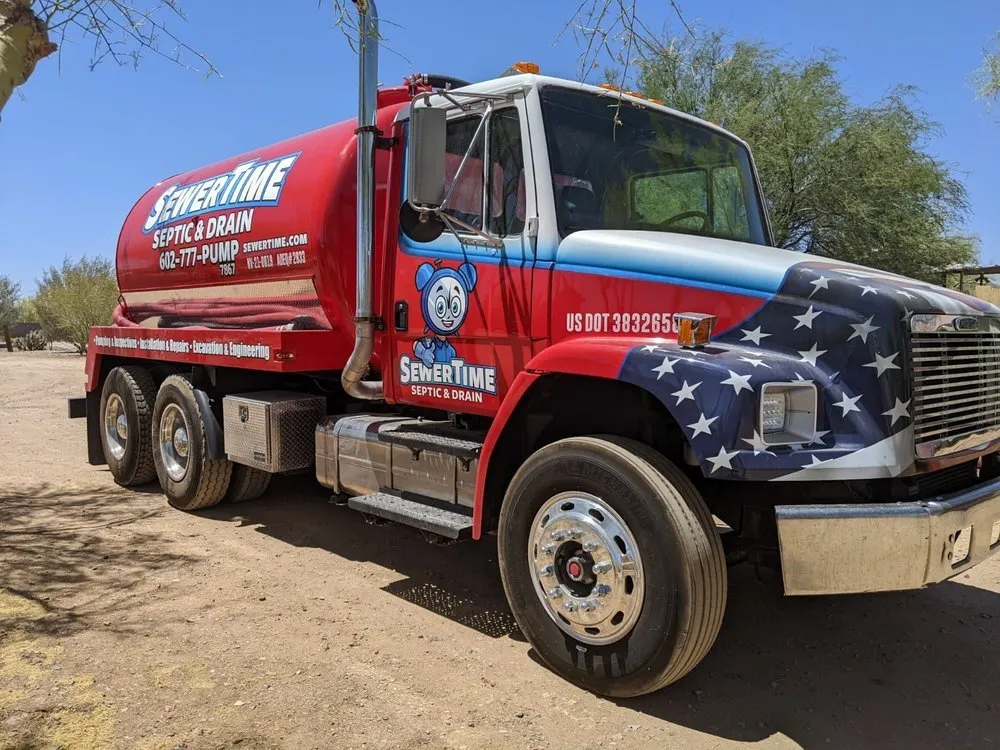 Slide of Sewer Time Septic & Drain