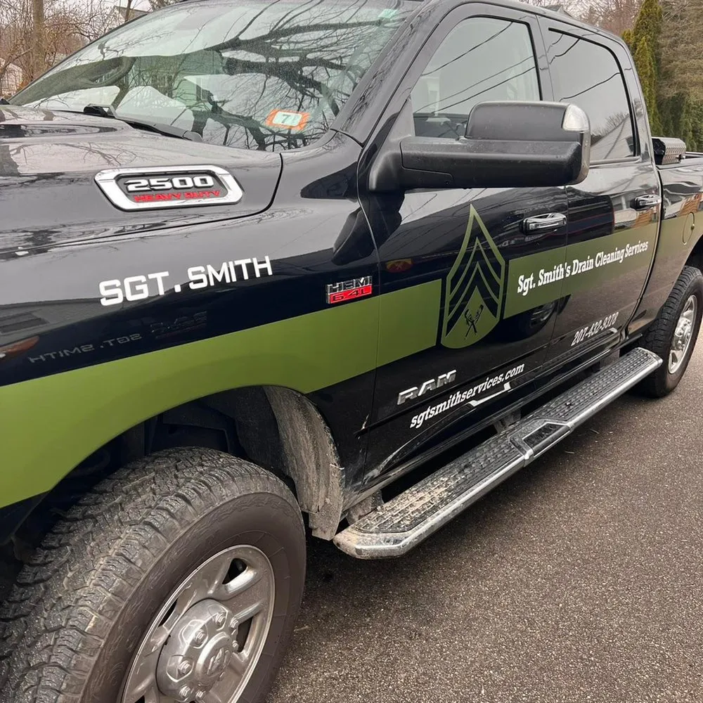 Slide of Sgt. Smith's Drain Cleaning Services