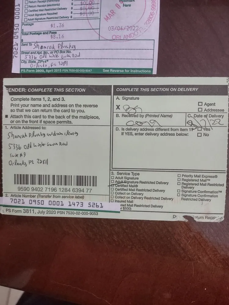 Slide of Shamrock Plumbing and Drain Cleaning