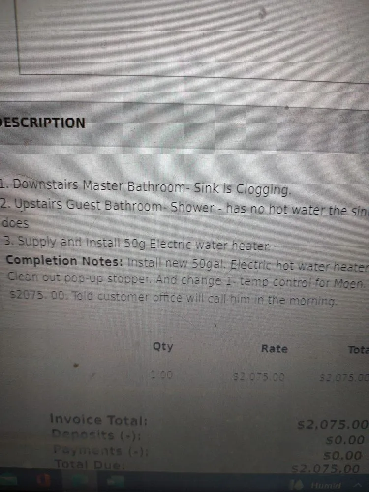 Slide of Shamrock Plumbing and Drain Cleaning