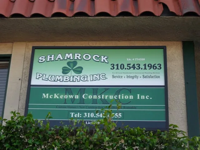 Slide of Shamrock Plumbing